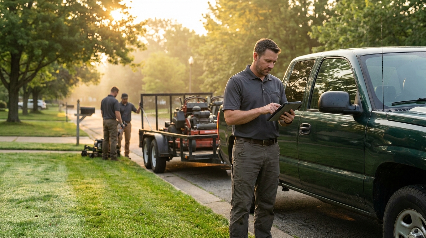 Landscaping Scheduling Software: Booking vs Routes