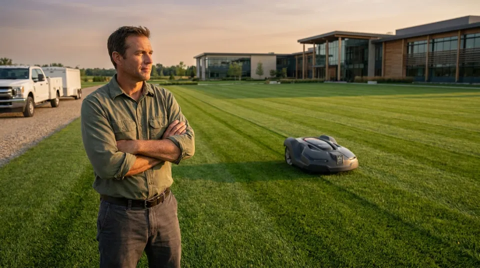 Commercial Robotic Mowers: The Payback Math Nobody Runs