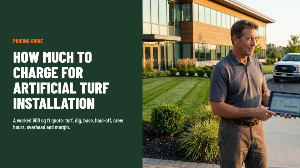 How Much to Charge for Artificial Turf Installation