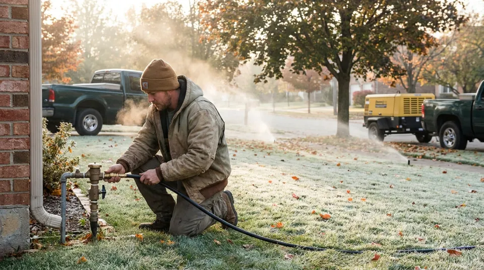 Sprinkler Winterization Cost: What to Charge in 2026